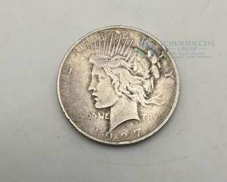 1927 United States Peace Dollar Coin