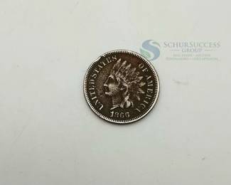 1866 Indian Head Cent