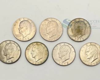 United States Eisenhower Dollar Coins
