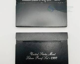 1978 and 1997 United States Mint Proof Coin Sets