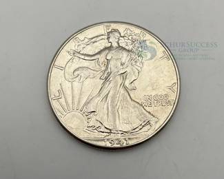 1941 Walking Liberty Half Dollar