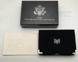 1992 United States Mint Premier Silver Proof Set