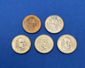 2007 James Madison Presidential Dollar Coins