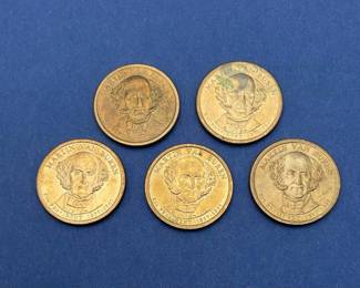 2008 Martin Van Buren Presidential Dollar Coins