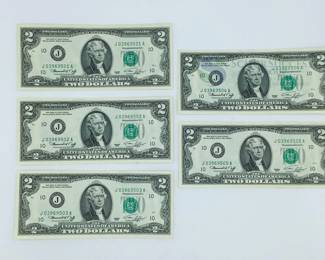 1976 $2 Federal Reserve Notes