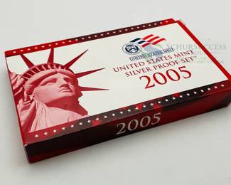 2005 United States Mint Silver Proof Coin Set