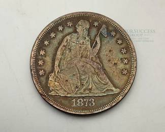 Reproduction 1873 Seated Liberty Dollar