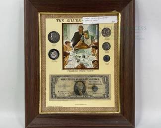 "The Silver Standard" Framed Print
