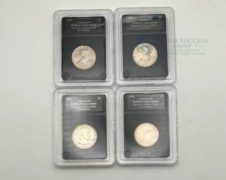 Susan B. Anthony Dollar Coin Set, 1979, 1980, 1981, 1999