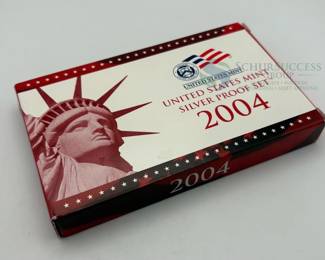 2004 US Mint Silver Proof Coin Set
