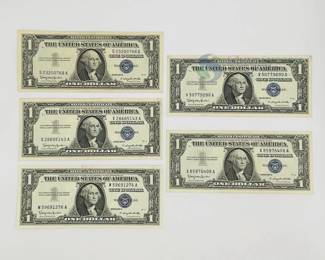 1957 B $1 Silver Certificates