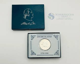 1982 George Washington Commemorative Half Dollar Coin
