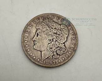 1897- O Morgan Dollar