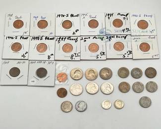 Coin Collection with Proofs and Early 20th-Century Issues