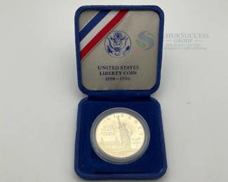1986-S US Statue of Liberty Silver Dollar Proof