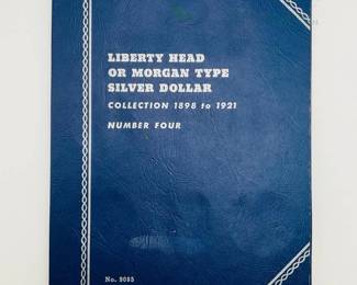 Liberty Head Morgan Silver Dollar Coin Collection 1898-1921