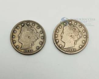 1912-D Liberty Head Nickels