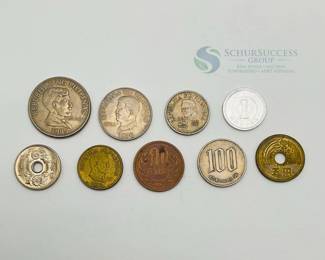 1985 Philippines & Japan Coin Set