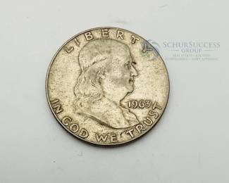 1963 Franklin Half Dollar