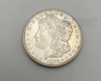 1921-D Morgan Silver Dollar