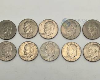 1977 Eisenhower Dollar Coins