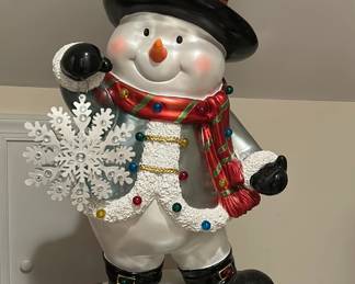 36” tall snowman figure