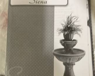New Bernini Siena Fountain.