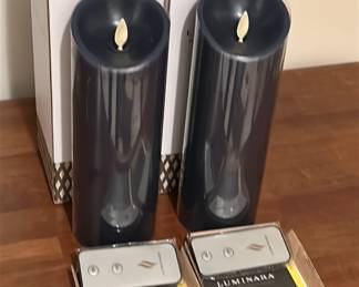 Luminara real flame effect candle candles, batteries not included. New