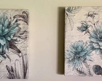 Birch Lane Botanical by Aimee WIlson 2 piece. $25 lot