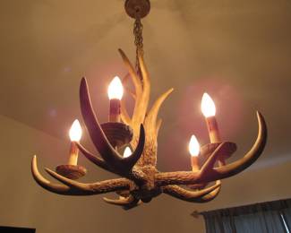 Bare - Antler Chandelier