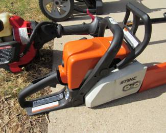Tool Lot - Stihl Chainsaw and Trimmer