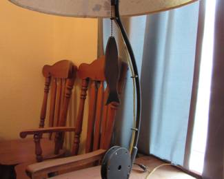 Fishing Reel Table Lamp
