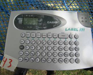 Casio Labeler