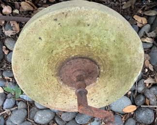 Old millstone