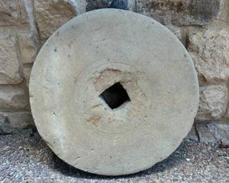 Old millstone
