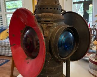 Vintage railroad light