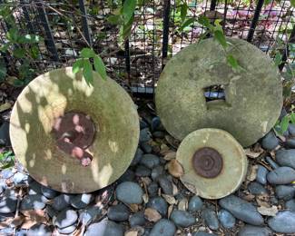 Old millstones