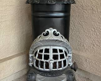 Antique parlor stove