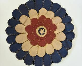 Felted wool applique