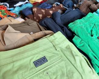Men's clothing – pants including Nautica and other brands