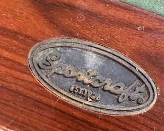 Brunswick pool table nameplate