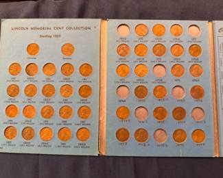 Lincoln Memorial cent collection