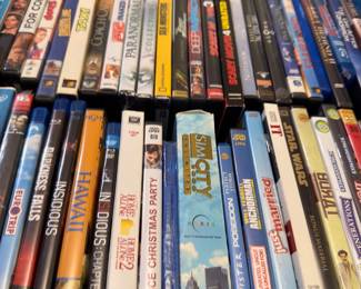 VHS and DVD collection