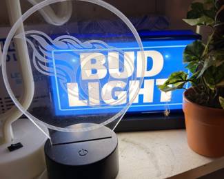 Bud Light neon sign