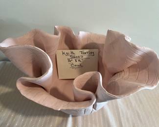 Keith Fortley Pinkish Bowl