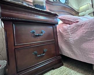 Nightstand with two drawers