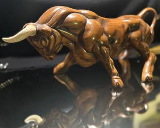 *VINTAGE** Bull 2 of 2 SET