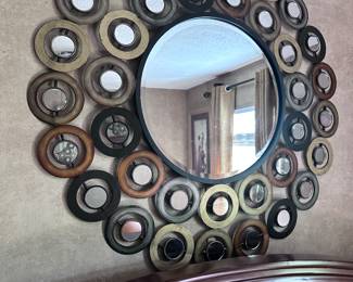 Decorative Metal Wall Mirror $35 obo
