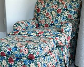 Two sets by Norwalk club chair and ottoman