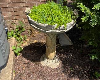 BIRD BATH/ PLANTER